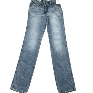Cruel Denim Quinn Jeans Women 27/3XL Blue High Rise Relaxed Taper CB74654001 NWT